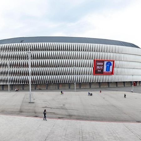 Apartamento Con Vistas Al Estadio San Mames Бильбао Экстерьер фото